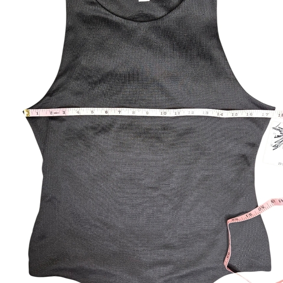 BP. Ribbed Bodysuit Size Large, Black, NWT - Picture 3 of 7